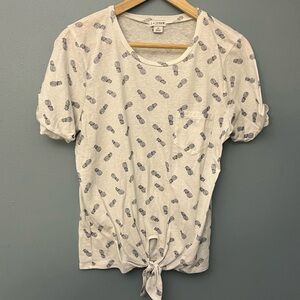 J. Crew Pineapple T-Shirt